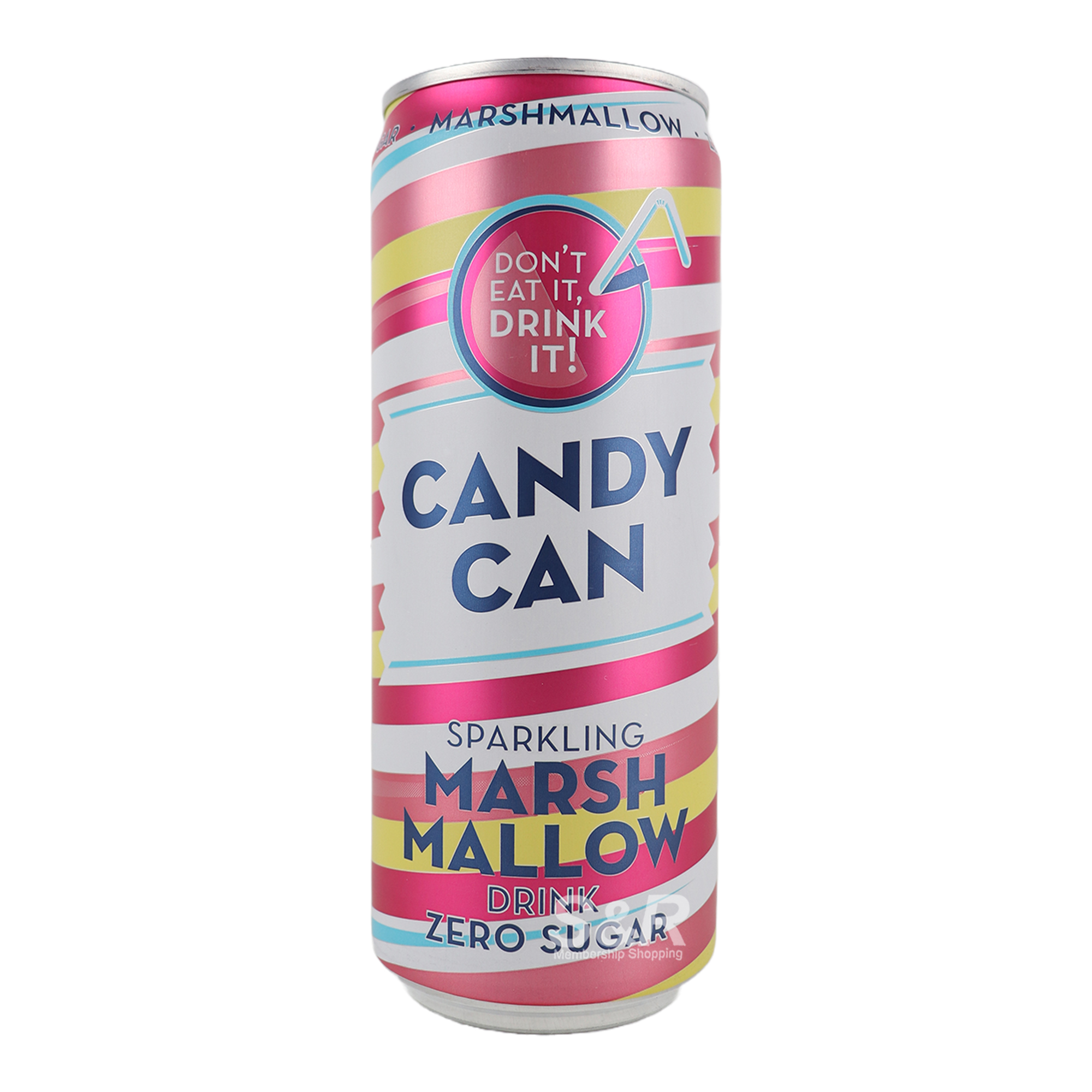 Candy Can Sparkling Mashmallow Drink 330mL Candy Can Sparkling Mashmallow Drink 330mL